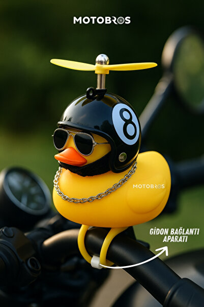 Motobros Motosiklet Bisiklet Aksesuar Gidona Takılan Ve Yapışabilen Civciv Sü...