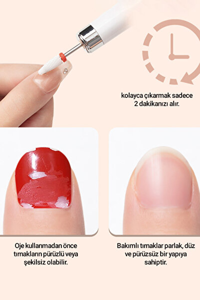 VERYFİT 12 Başlıklı Kablosuz Şarjlı Elektrikli 3 Modlu Manikür Pedikür Tırnak Bakım Seti Aleti Cihazı