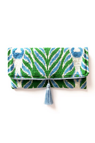 Motiff حقيبة يد من المخمل من إيكات مع علبة هدايا خاصة