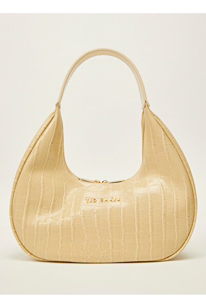 Ted Baker Croco Moon Cut Shoulder Bag