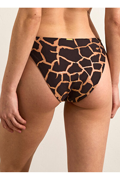 Selmark Kahve Kadın Bikini Alt BN107