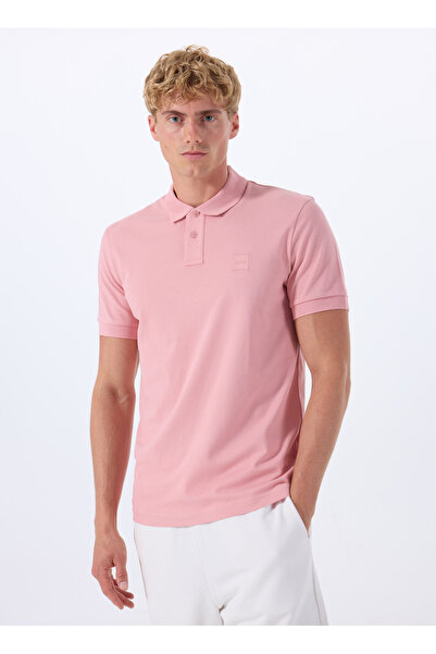 BOSS Hugo Logolu Streç Pamuklu Slim Fit Düğmeli Polo Yaka T Shirt Erkek POLO ...
