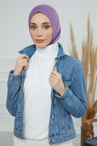 Aisha's Design Hijab Bonnet,Tb-5,Purple