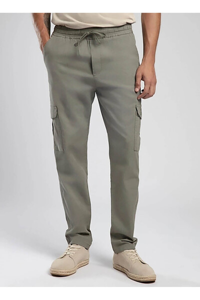 Lee Cooper Normal Paça Haki Erkek Kargo Pantolon 252 LCM 221004 KETGO HAKİ