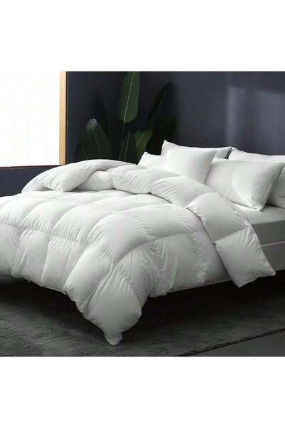 Salbace 100% Goose down Filled Single Goose down Comforter 155X215