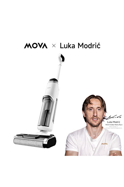 MOVA K10 Pro Islak Ve Kuru Süpürge, 15 Kpa Süpürme, 6 Mm Kenar Temizleme