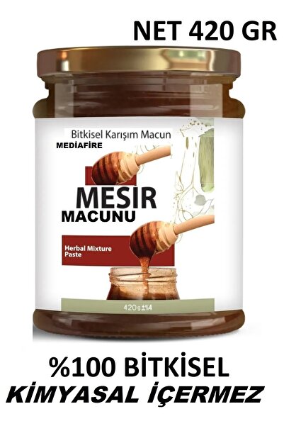MediaFire Bitkisel Ballı Macun Macunu Mesir Macunu Kimyasal İçermez ! Safran Keçiboynuzu Bal Pekmez Karanfilli