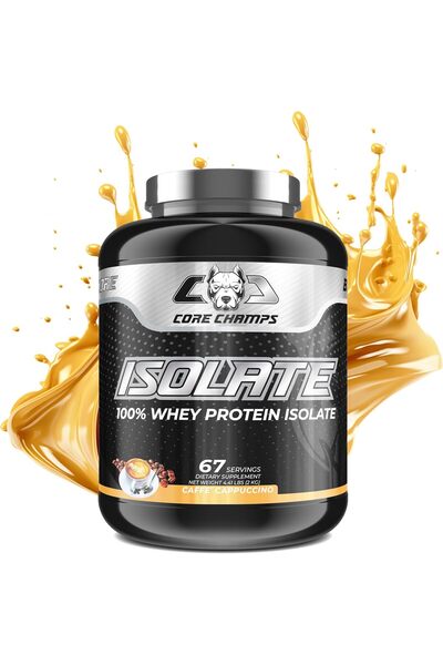 Core Champs ISOLATE 100% Whey Protein Isolate 67 SERVING (Caffe cappuccino)