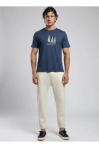 Lee Cooper Regular Fit Ecru Men's Sweatpants 252 Lcm 227001 Dumple Ecru