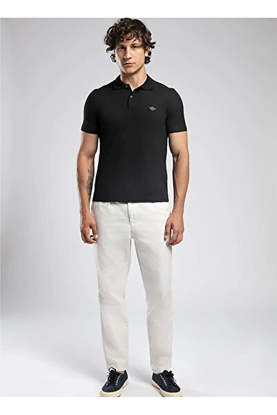 Lee Cooper Black Men's Polo T-Shirt 252 Lcm 242017 Resao Black