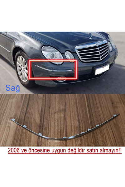 GCP German Car Parts W211 ÖN TAMPON ÇITA NİKELAJ SAĞ 2118852421