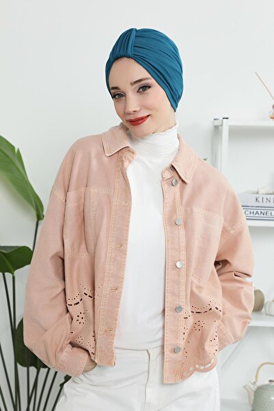 Aisha's Design Χτενισμένο βαμβακερό καπέλο, B-68, Βενζίνη