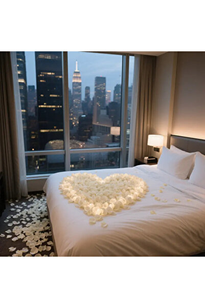 Çemrek Süs Parti Saçar Yapay Gül Konfeti Gelin Konfetisi Gül Yaprağı Kumaş 500 lü