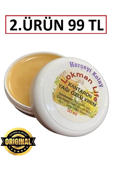 Herşeyi Kolay Kantaron Kremi Saf Katkısız Kantaron Kremi 50ml Sarı kırmızı kantaron yağı kremi