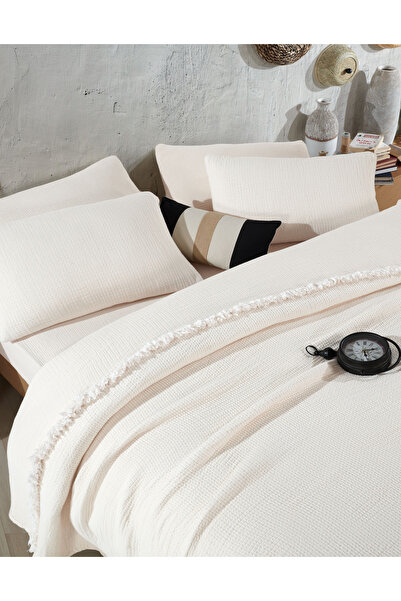 destinyhometex Ivory 6 Layer Muslin Quilt / Double 220x240