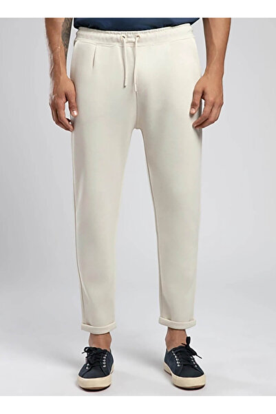 Lee Cooper Regular Fit Ecru Men's Sweatpants 252 Lcm 227001 Dumple Ecru