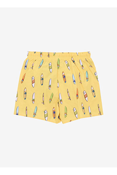 Discovery Expedition Sarı Erkek Çocuk Şort Mayo D5SB-MY-3304