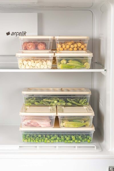 Nandy Home Freshbox Set of 18 - Storage Container Suitable for Microwave and Diffraction