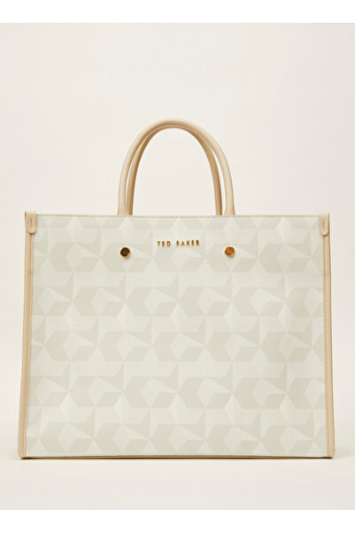 Ted Baker Oblique Monogram Large Shopping Bag