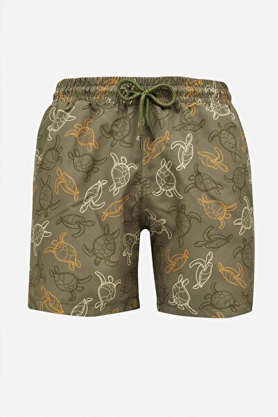 Tudors Pantaloni scurți de baie pentru bărbați, cu croială standard, din plas...