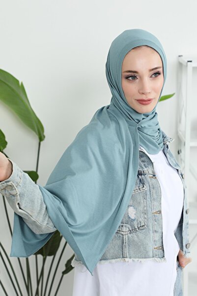 Aisha's Design Practical Combed Cotton Shawl, Ps-16, Dark Mint