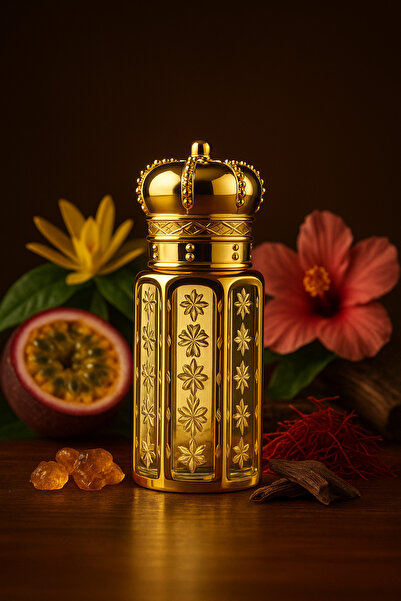 AROMENZA Marakuja Oud (Maracuja Oud) 6 ml Yüksek Kaliteli Konsantre Saf Oud Y...