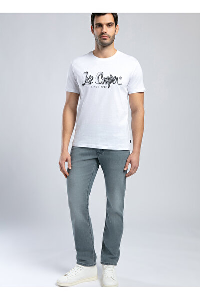 Lee Cooper Regular Waist Straight Men's Denim Trousers 252 Lcm 121052 Harry Octopus Iris