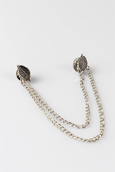 Tudors Erkek Gümüş Renk Yaka İğnesi