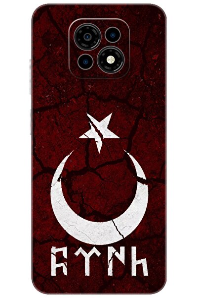 CASPER Via M30 / M30 Plus / M35 Uyumlu Kılıf Desen Baskılı Silikon Göktürkçe Türk STK:386 CP-cZQBi6h