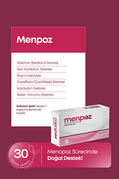 MENPOZ Passıflora, Sarı Kantaron , Keten Tohumu-soya Fasülyesi Dönemi Destek ...