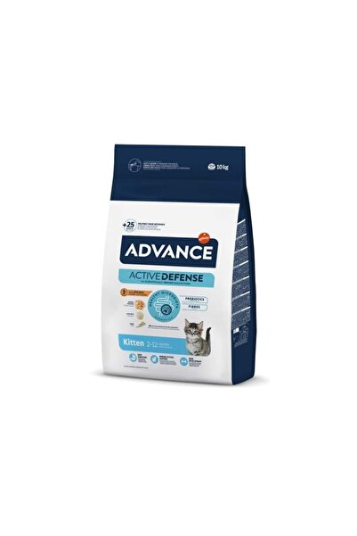 Advance Kitten Tavuklu ve Pirinçli Yavru Kedi Maması 10 Kg