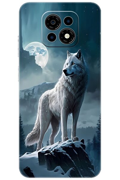 CASPER Via M30 / M30 Plus / M35 Uyumlu Kılıf Desen Baskılı Silikon Kurt STK:683 CP-9gGPAKd