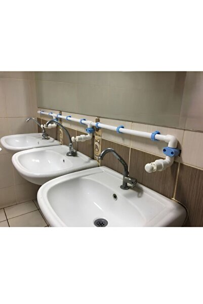hilal kimya 10Lt 5 Tap Button Central Storage Soap Dispenser System