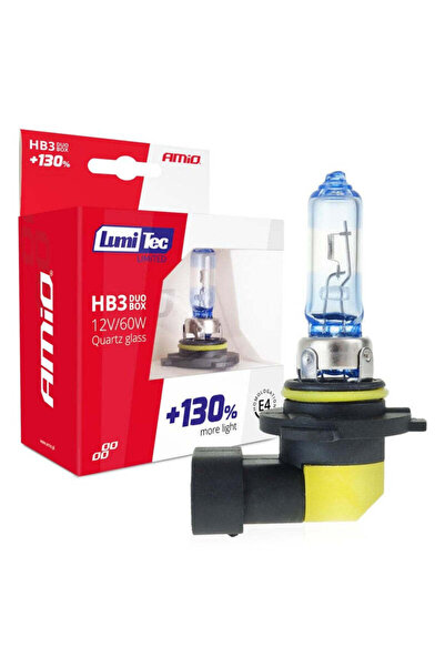 OEM Set de 2 becuri halogen HB3 12V 60W LumiTec LIMITED +130% DUO AMIO-02103