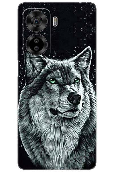 CASPER Via X40 / Via X45 Uyumlu Kılıf Desen Baskılı Silikon Kurt Baskılı STK:488 CP-Jt8NQJF