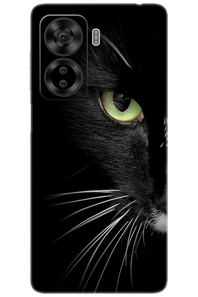 CASPER Via X40 / Via X45 Uyumlu Kılıf Desen Baskılı Silikon Face Cat STK:482 CP-QMJyDgc