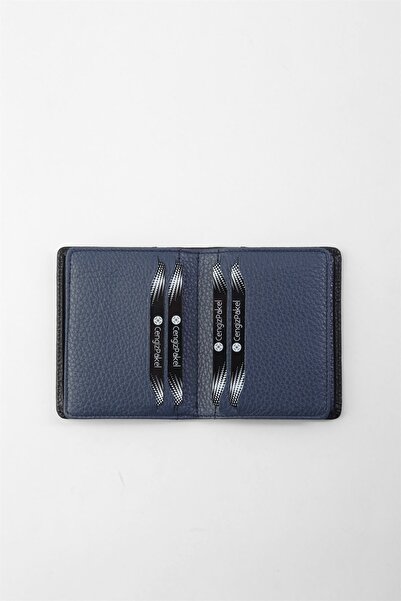 CENGİZ PAKEL Cengiz Pakel Hakiki Deri Kartlık 2499-siyah-parlament