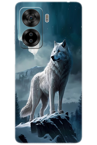 CASPER Via X40 / Via X45 Uyumlu Kılıf Desen Baskılı Silikon Kurt STK:683 CP-9...