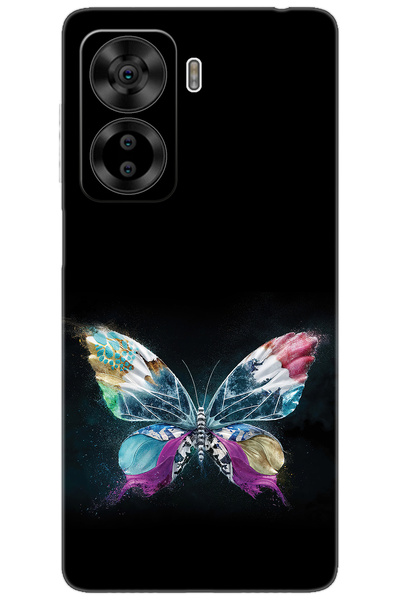 CASPER Via X40 / Via X45 Uyumlu Kılıf Desen Baskılı Silikon Kelebek Resim STK:548 CP-sGX1F4G