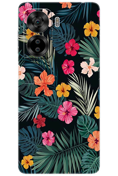 CASPER Via X40 / Via X45 Uyumlu Kılıf Desen Baskılı Silikon Çiçekler STK:632 CP-hTBgWbH