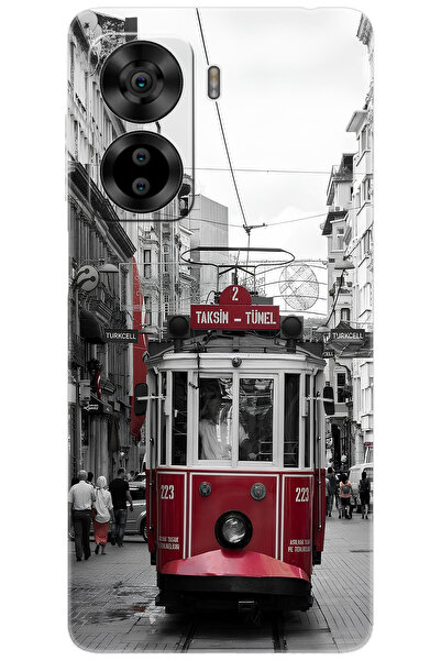 CASPER Via X40 / Via X45 Uyumlu Kılıf Desen Baskılı Silikon Tramvay STK:691 CP-6GSUTSR