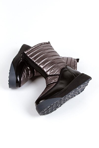 Mubiano 610-PL Γυναικείες μπότες χιονιού από ύφασμα αλεξίπτωτου με πλατινένια σόλα Trak