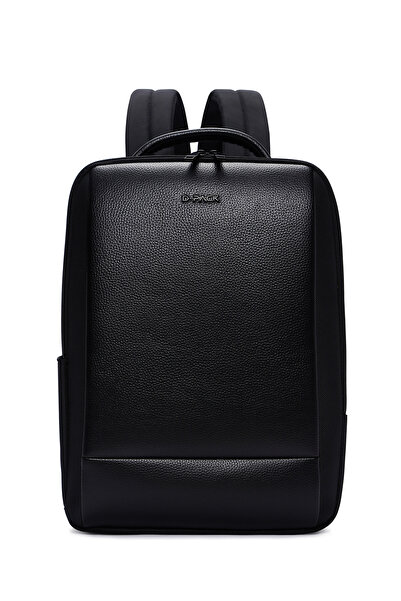 Derimod D-Pack Unisex Чорний Технологічний Рюкзак 23WBD300014