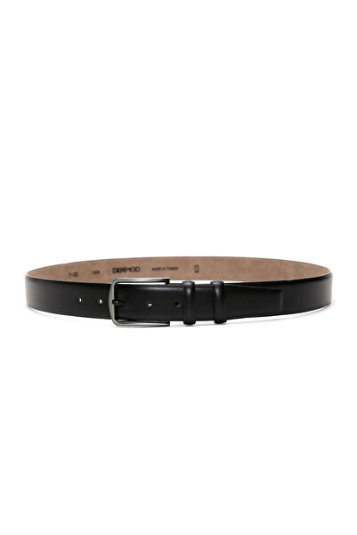 Derimod Men's Black Leather Belt 000A2D1225922