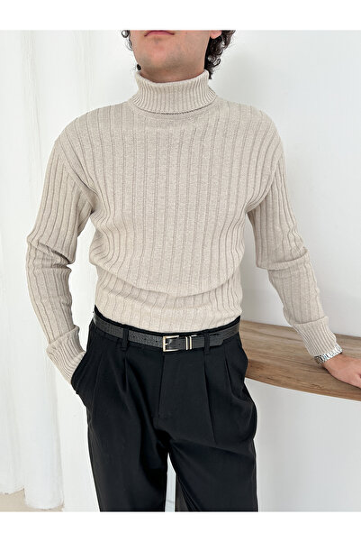 OTAKU Boğazlı Triko Kazak