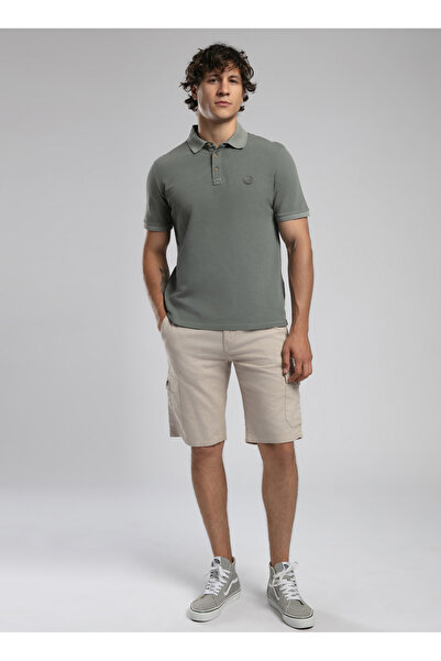 Lee Cooper Relaxed Bej Erkek Şort 252 LCM 221013 MAN 1 BEJ