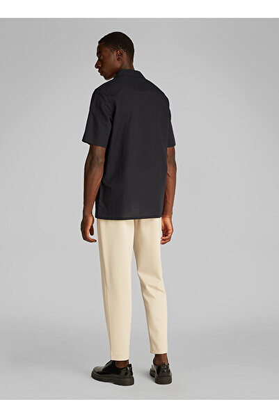 Calvin Klein Erkek LINEN COTTON CUBAN S/S SHIRT Gömlek
