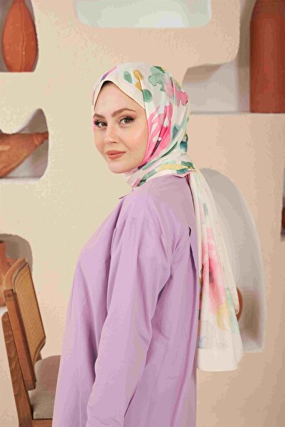 İpekhan Πούδρα Ροζ Comfort Flowers Σάλι - 3027-03