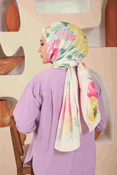 İpekhan Πούδρα Ροζ Comfort Flowers Σάλι - 3027-03