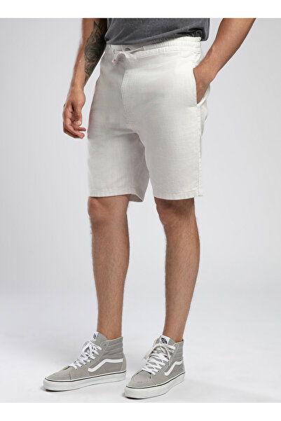 Lee Cooper Relaxed Ekru Erkek Şort 252 LCM 221014 BURF EKRU